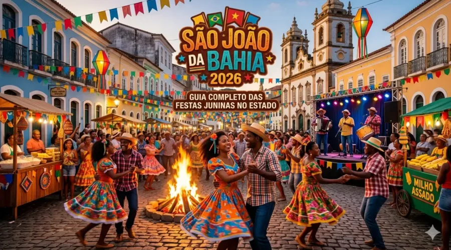 São João da Bahia 2026: Guia Completo das Festas Juninas no Estado