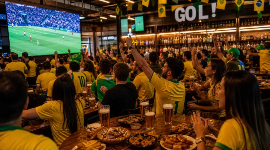 Onde Assistir aos Jogos da Copa 2026 em Salvador: Bares com Telão